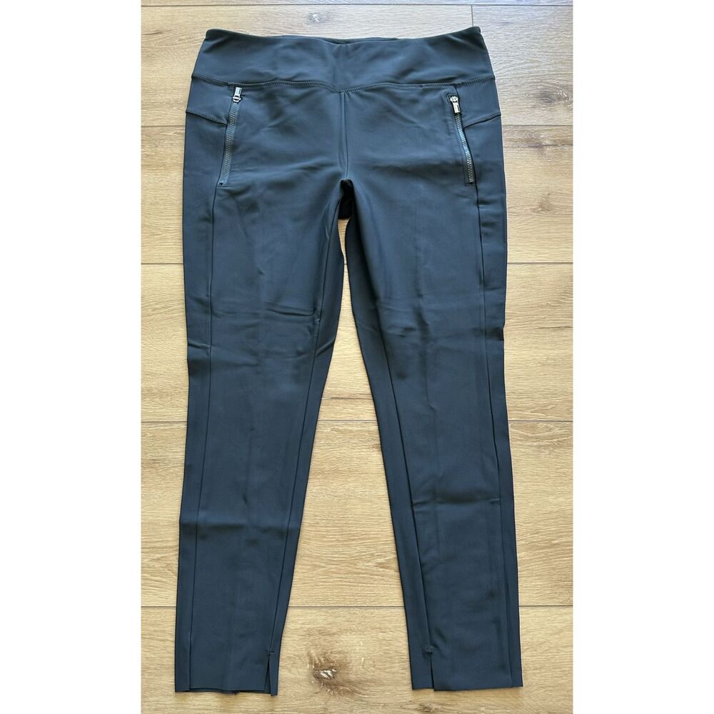 Athleta Women's Stellar Tight Gray XL Athletic Stretch Pants Trousers EUC!
